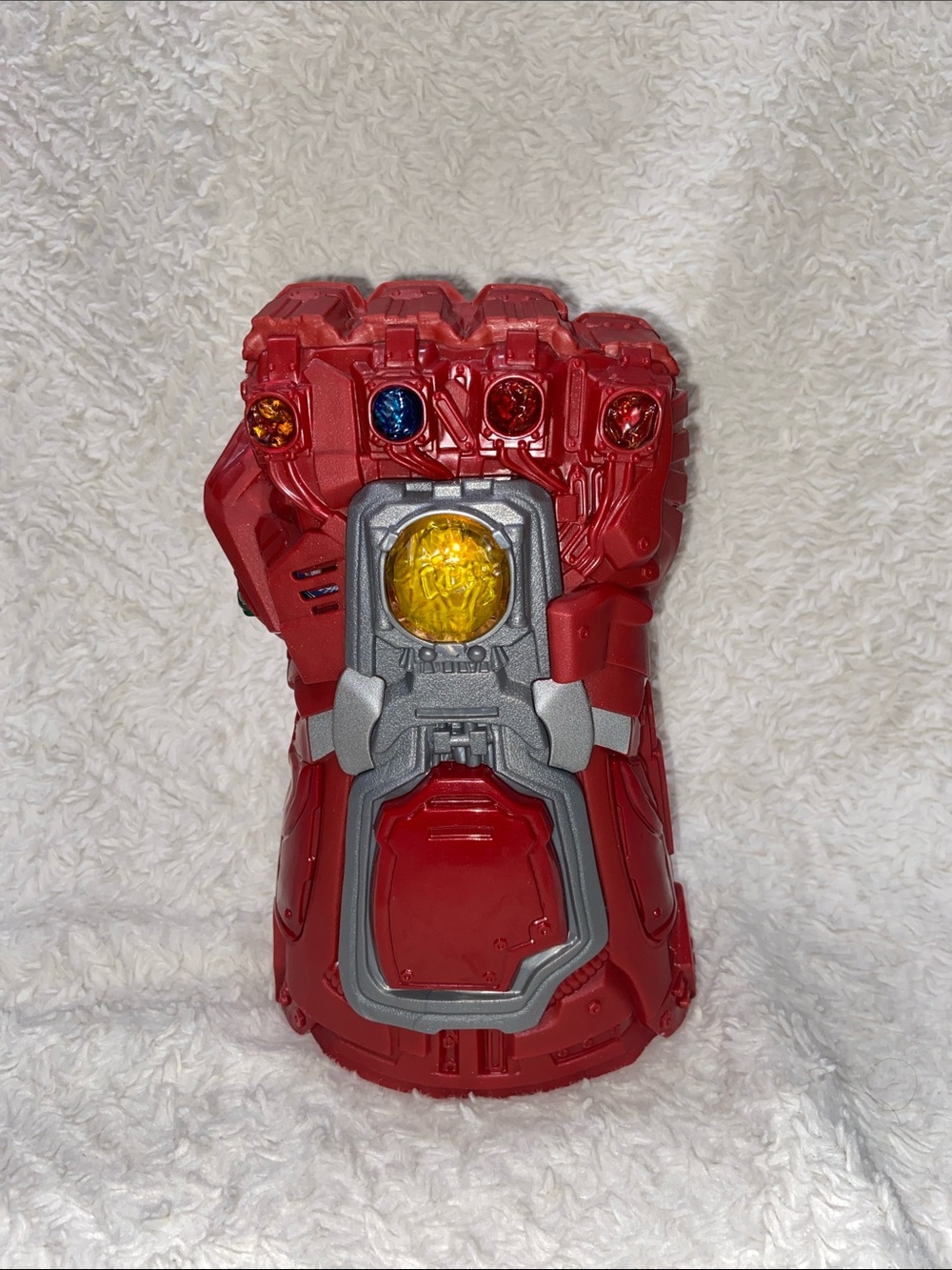 Marvel Avengers Endgame Iron Man Nano Gauntlet Toy Infinity Red Kids - Picture 5 of 7